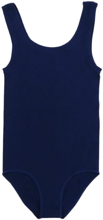 Ribbed Seamless Sleeveless Form (Nighttime Blue, XS)